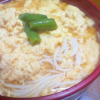 ふわとろ!たまごを使ったそうめんスープ